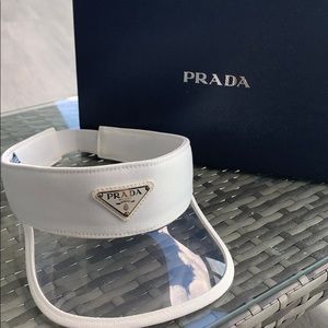 Prada Visor Clear Brim